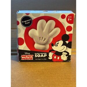 Sealed Walt Disney Mickey Mouse Bath Bar Soap Black Wrapper